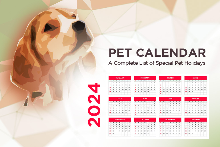 Pet Holidays 2024 Calendar Every Pet Lovers Must Have Pet Lovers Diary