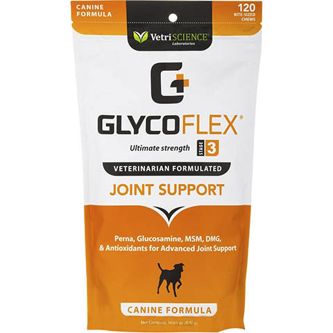 VetriScience GlycoFlex Stage III Chicken Flavored Soft Chews Joint Supplement for Dogs