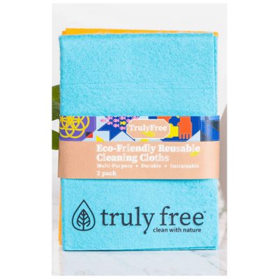 Truly Free Reusable Cleaning Cloths